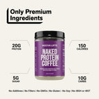 Mocha Latte Protein Iced Coffee | Naked Protein Coffee - 17 Servings