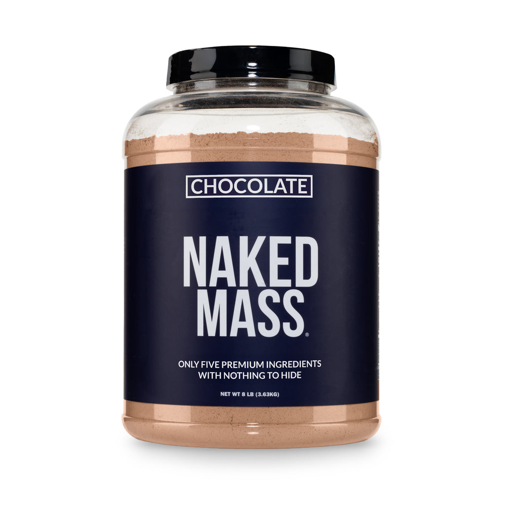 Chocolate Mass Gainer Protein Supplement | Naked Chocolate Mass - 8LB