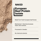 Beef Protein Powder | Naked Beef Protein - 1.1LB