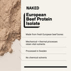 Vanilla Beef Protein Powder | Naked Vanilla Beef Protein - 1.2LB