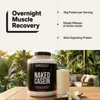 Vanilla Micellar Casein Protein Powder Supplement