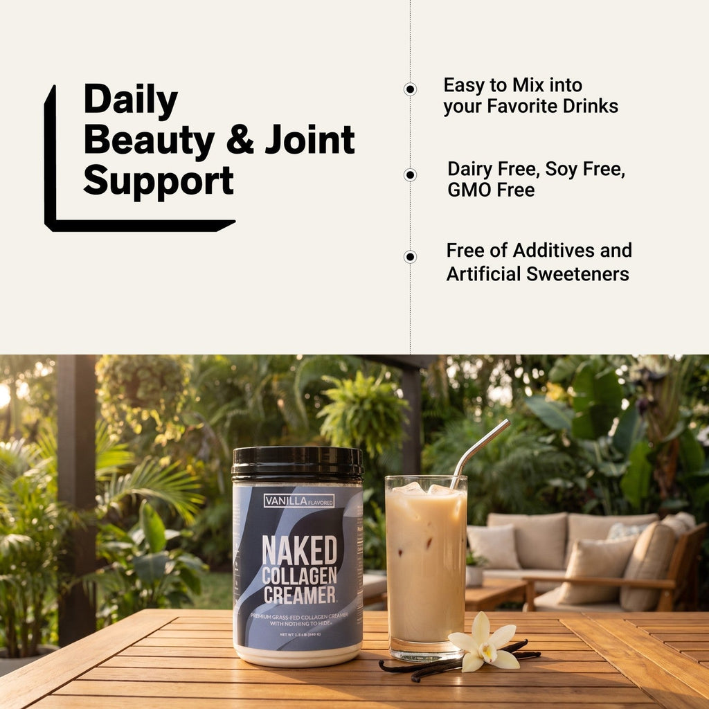 Vanilla Collagen Creamer | Naked Collagen Creamer