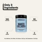 Vanilla Collagen Peptides Powder | Naked Collagen - 1.2 LB