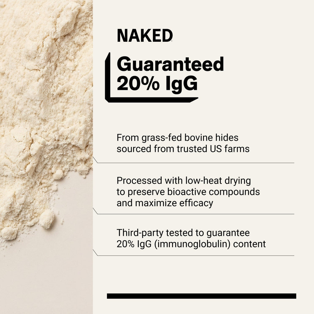 Grass-Fed Colostrum Powder | Naked Colostrum - 150 Servings