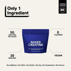 Creatine Travel Packets | Naked Creatine - 30 Servings