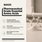 Strawberry Lemonade Essential Amino Acids Supplement | Naked EAAs - 26 Servings