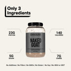 Chocolate Goat Whey Protein Powder | Naked Goat - 2lb