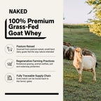 Chocolate Goat Whey Protein Powder | Naked Goat - 2lb