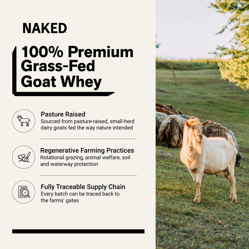 Goat Whey Protein Powder | Naked Goat - 2lb