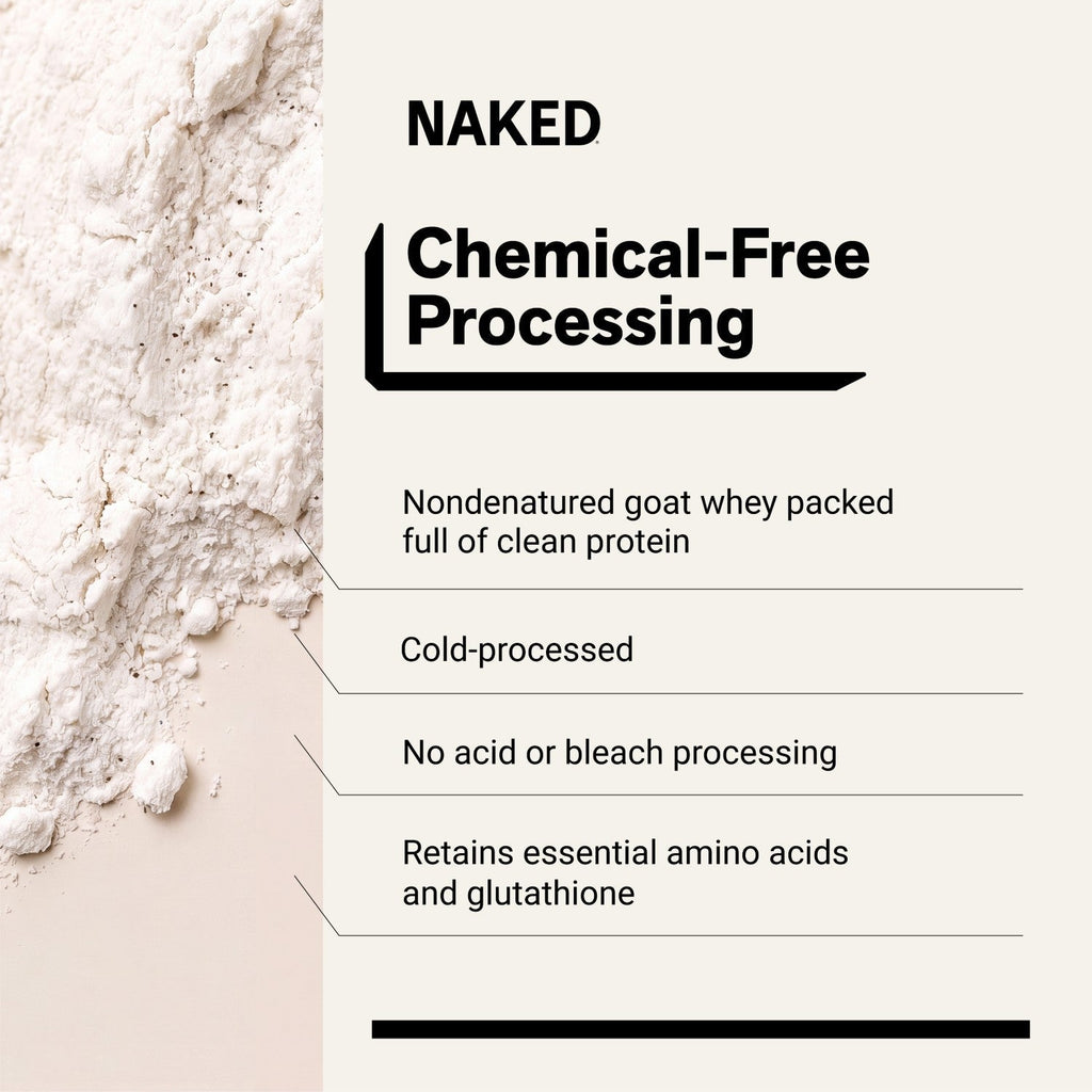 Vanilla Goat Whey Protein Powder | Naked Goat - 2lb