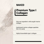Marine Collagen Peptides Protein Powder | Naked Marine Collagen