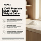 Weight Gainer Protein Powder | Naked Mass - 8LB