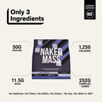Mass Gainer Protein Supplement | Naked Mass - 12LB