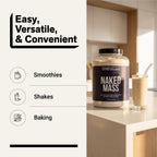 Vanilla Mass Gainer Protein Supplement | Naked Vanilla Mass - 8LB