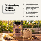 Chocolate Peanut Butter Banana Protein Oats | Naked Oats