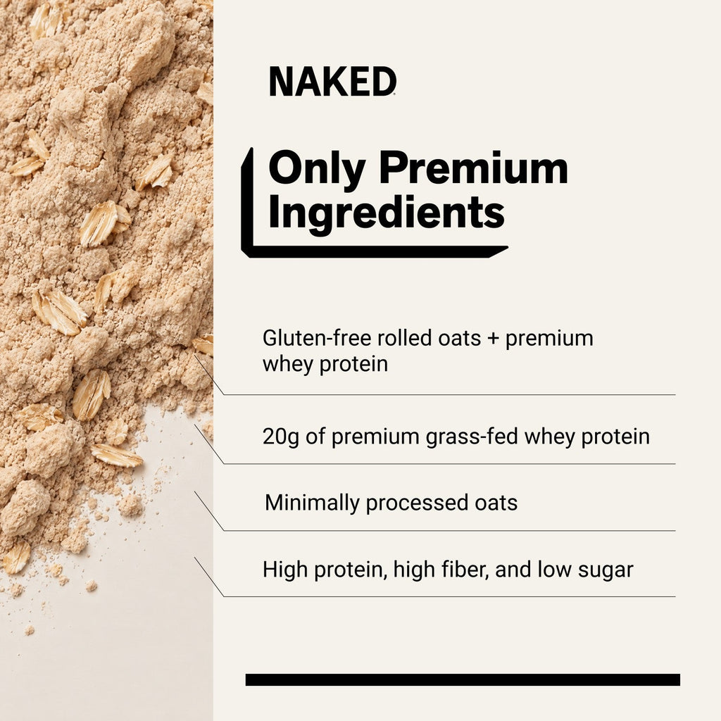 Cinnamon Roll Protein Oats | Naked Oats