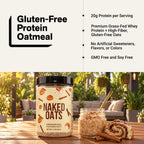 Cinnamon Roll Protein Oats | Naked Oats