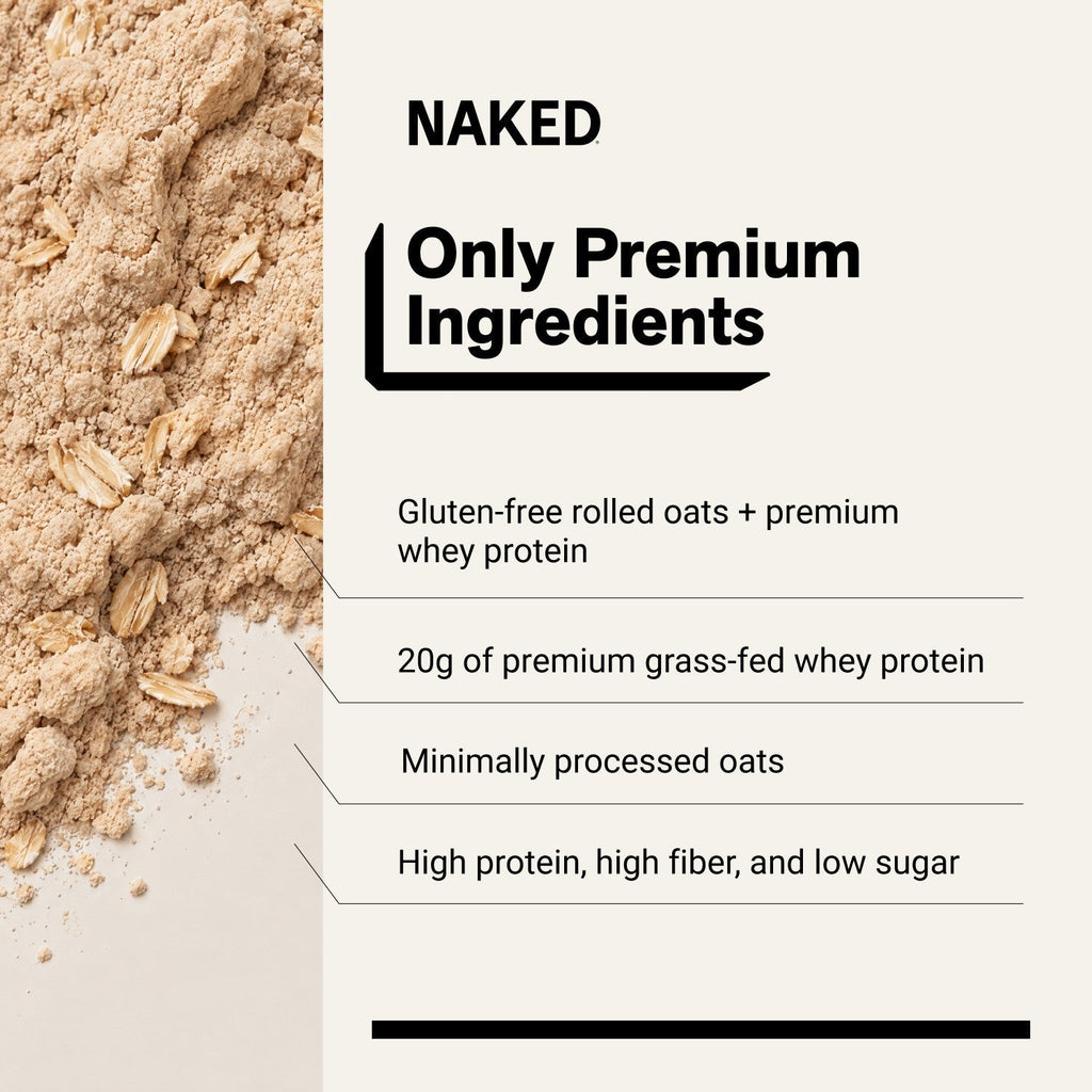 Green Apple Cinnamon Protein Oats | Naked Oats