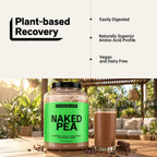 Chocolate Pea Protein Powder | Naked Chocolate Pea - 5LB