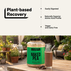 Chocolate Peanut Butter Pea Protein Powder | Naked Pea - 5LB