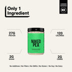 Pea Protein Powder 1lb | Naked Pea - 1lb
