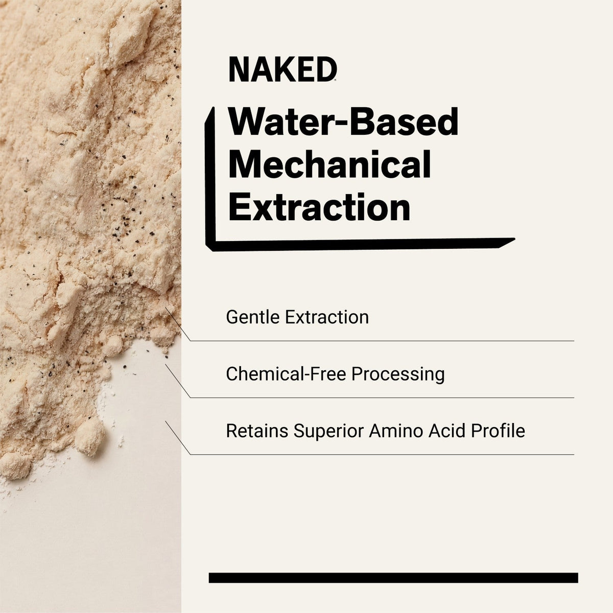 Vanilla Pea Protein Powder | Naked Vanilla Pea - 2LB