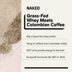 Mocha Latte Protein Iced Coffee | Naked Protein Coffee - 17 Servings