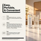 Lemonade Naked Sparkling Energy | Clean Energy Drink - 12 Cans