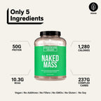 Chocolate Vegan Mass Gainer Protein Powder | No Additives