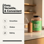 Chocolate Vegan Mass Gainer Protein Powder | No Additives