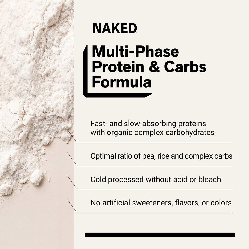 Vegan Mass Gainer Protein Powder for Muscle Growth