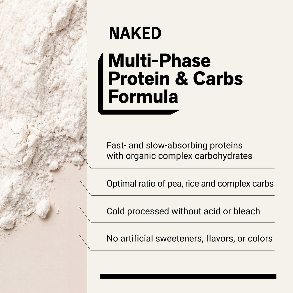 Vegan Mass Gainer Protein Powder for Muscle Growth