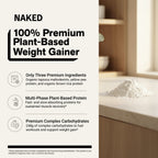 Vegan Mass Gainer Protein Powder for Muscle Growth