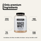 Chocolate Peanut Butter Whey Protein Powder | Naked Whey - 5LB