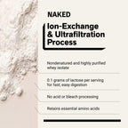 Grass Fed Whey Isolate Protein Powder | Naked Whey Isolate - 2LB