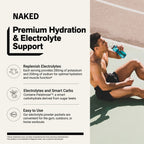 Electrolytes Powder Packets - Strawberry Lemonade | Nakedade