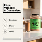 Chocolate Pea Protein Powder | Naked Chocolate Pea - 5LB