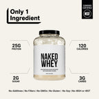 Grass Fed Whey Protein Powder | Naked Whey - 5LB