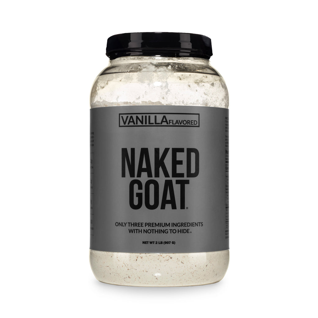 Vanilla Goat Whey Protein Powder | Naked Goat - 2lb