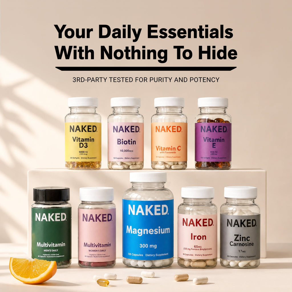 Daily Berberine Supplement | Naked Berberine - 60 Capsules